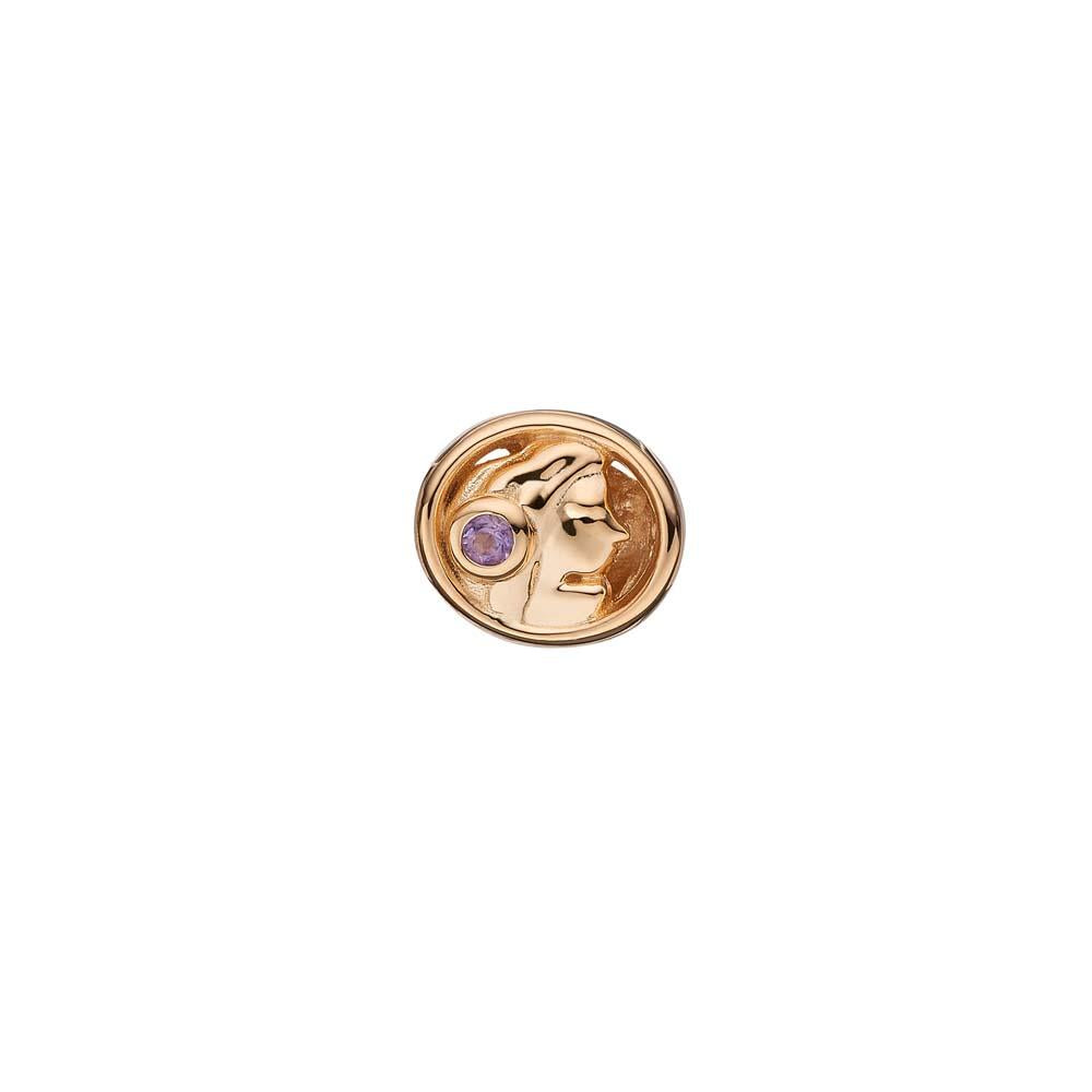 Køb Christina jewelry & watches - Charm, Stjernetegn - Zodiac Virgo/Jomfruen, forgyldt sølv - Modelnr.: hos Guldsmed Smeds