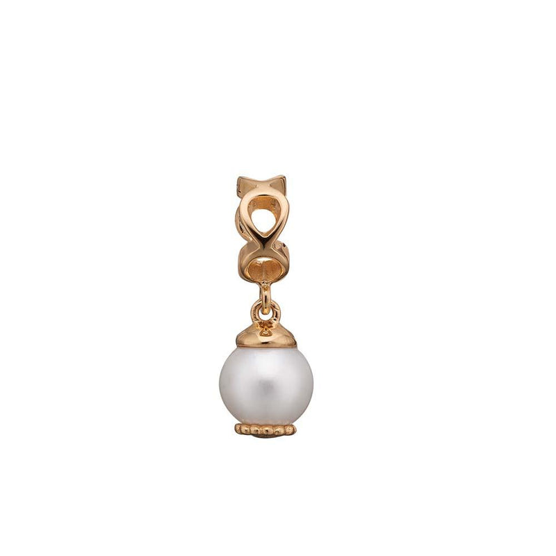 Køb Christina jewelry & watches - Charm, Moving Pearl, forgyldt sølv - Modelnr.: 623-G95 hos Guldsmed Smeds