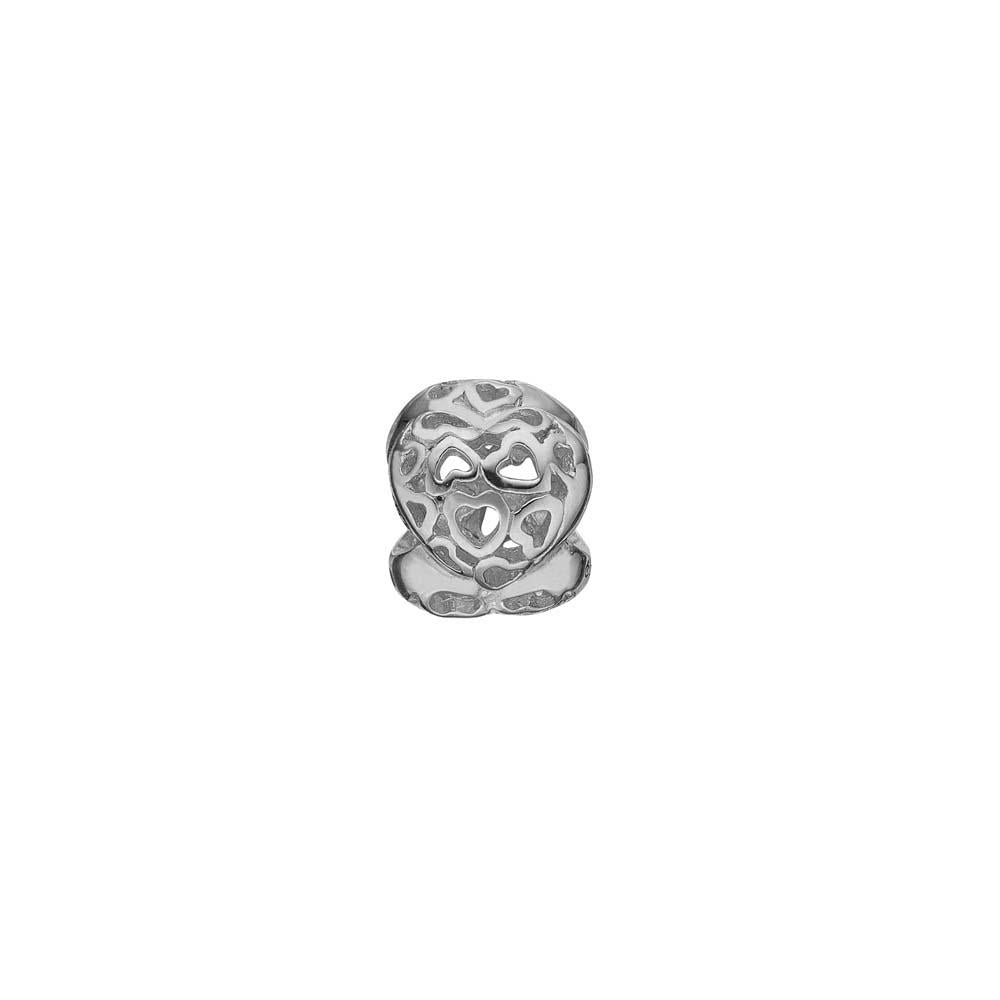 Køb Christina jewelry & watches - Charm, Heart Beat, sølv - Modelnr.: 623-S10 hos Guldsmed Smeds