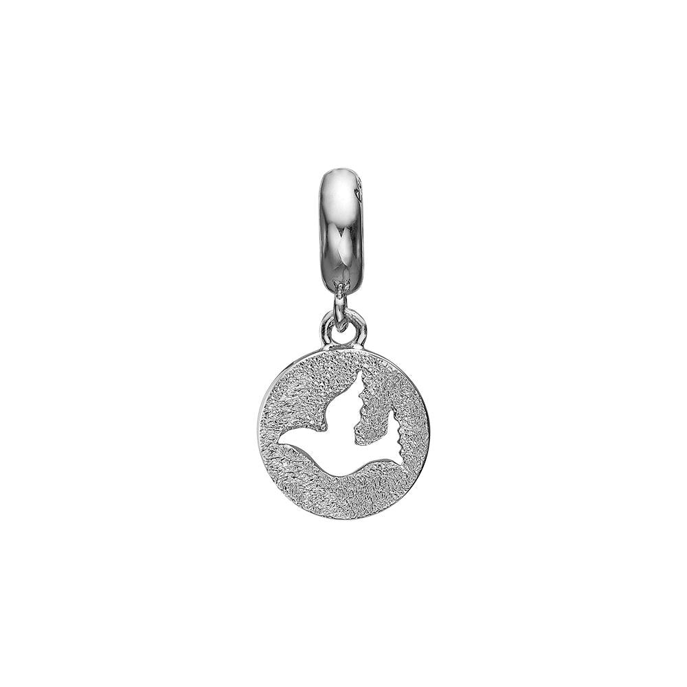 Køb Christina jewelry & watches - Charm, Dove of Peace, sølv - Model: 623-S185 hos Guldsmed Smeds