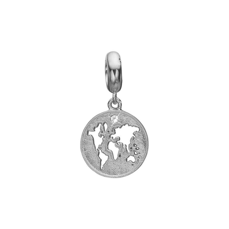 Køb Christina jewelry & watches - Charm, The World, sølv - Model: 623-S209 hos Guldsmed Smeds