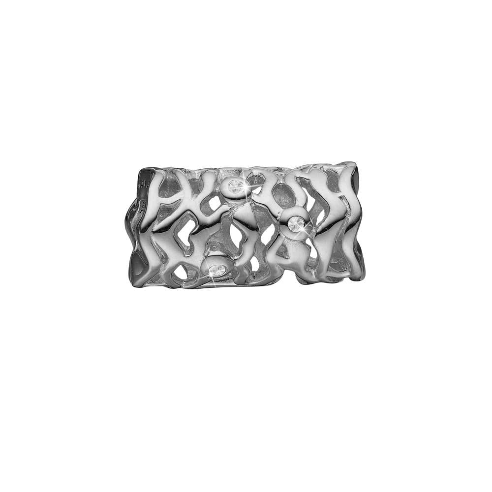 Køb Christina jewelry & watches - Charm, Big Waves, sølv - Modelnr.: 623-S27 hos Guldsmed Smeds