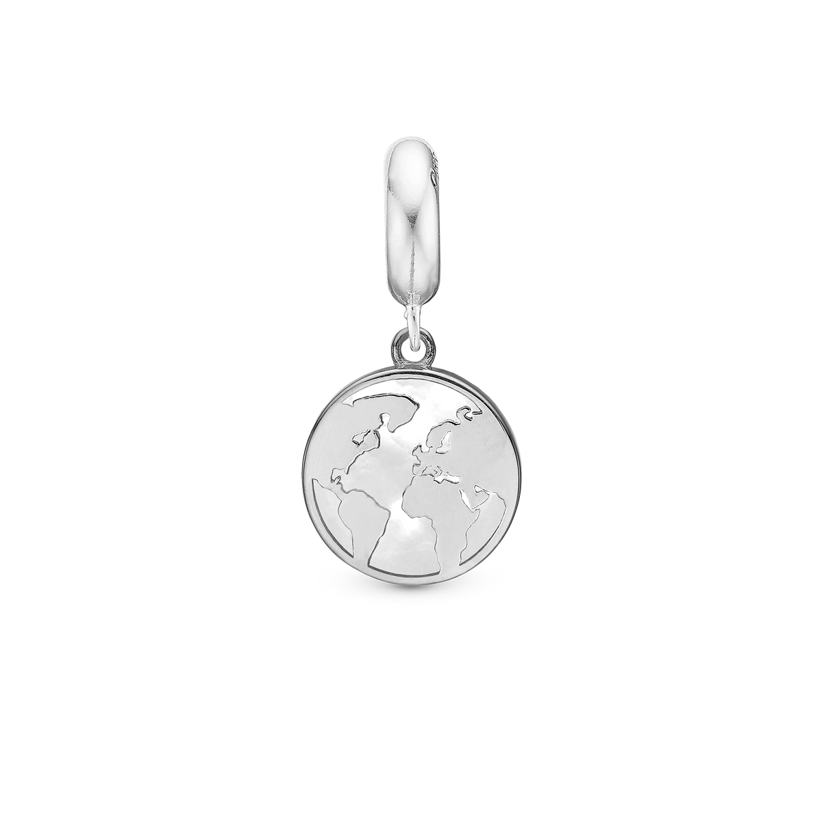 Christina The World perlemor hænger-charm 4 mm i sølv – model 623-S283