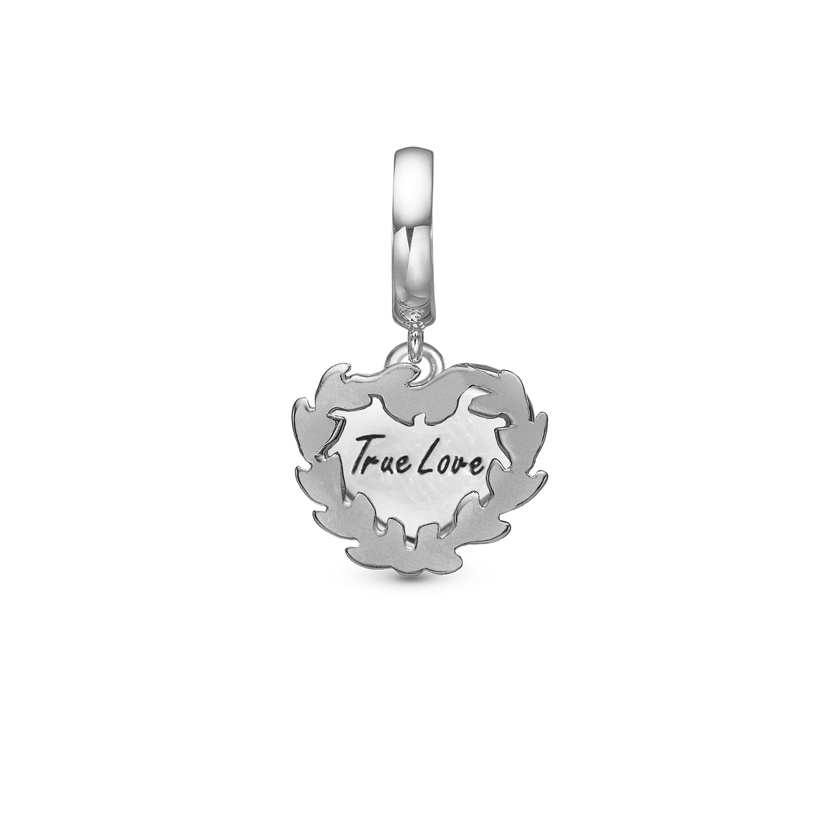 Christina True Love charm 4 mm i sølv – model 623-S288