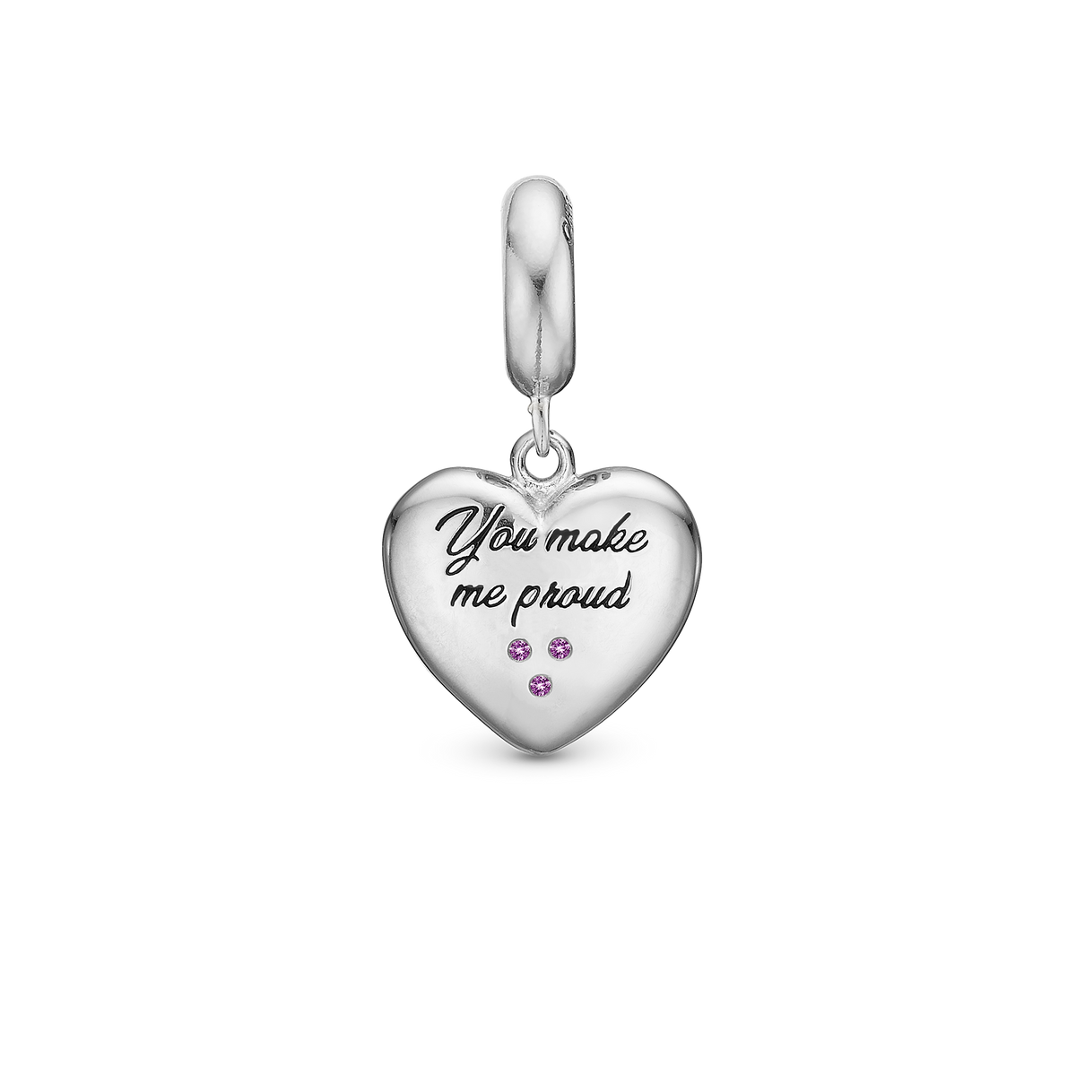 Christina Daughter hænger-charm 4 mm i sølv – model 623-S293 – billede 2