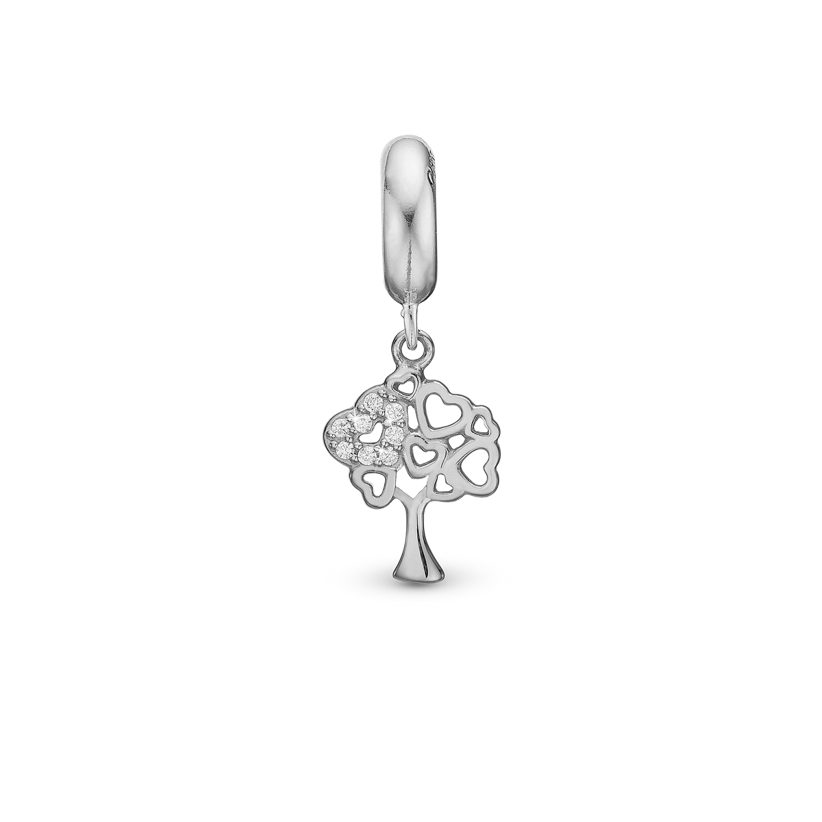 Christina Tree of Hearts charm 4 mm i sølv – model 623-S296