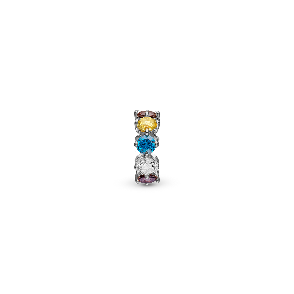 Christina Rainbow charm 4 mm i sølv – model 623-S302