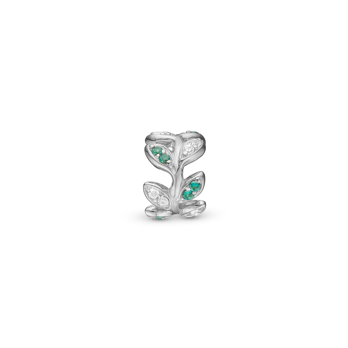 Christina Colourful Leaves charm 4 mm i sølv – model 623-S307