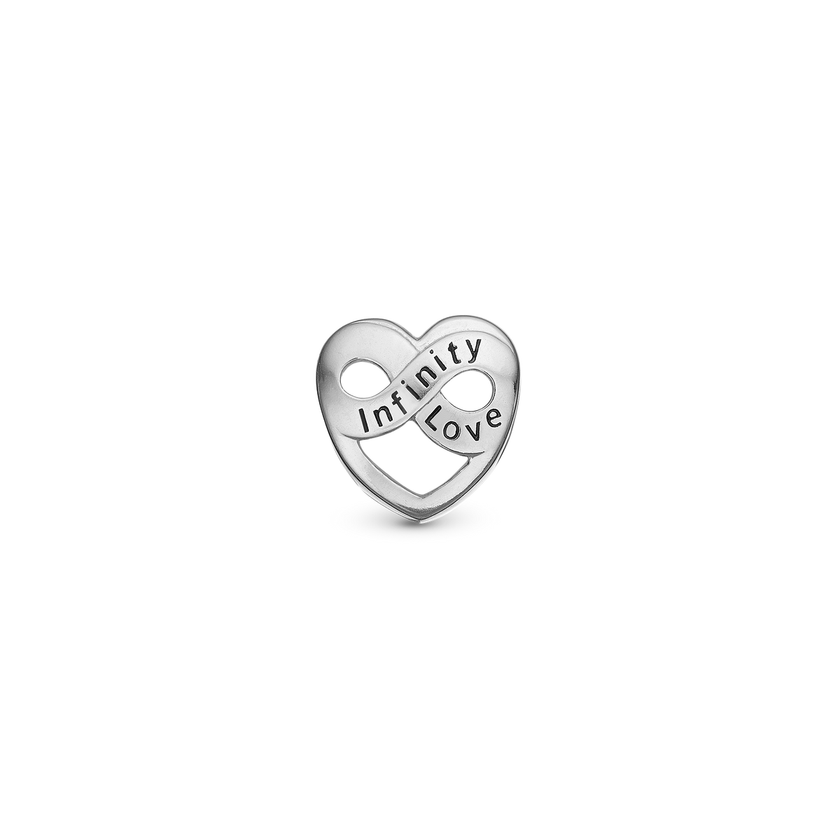 Christina Infinity Love charm 4 mm i sølv – model 623-S308