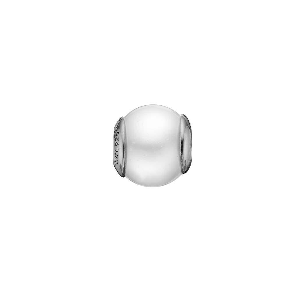 Køb Christina jewelry & watches - Charm, Pearl white, sølv - Modelnr.: 623-S33 hos Guldsmed Smeds