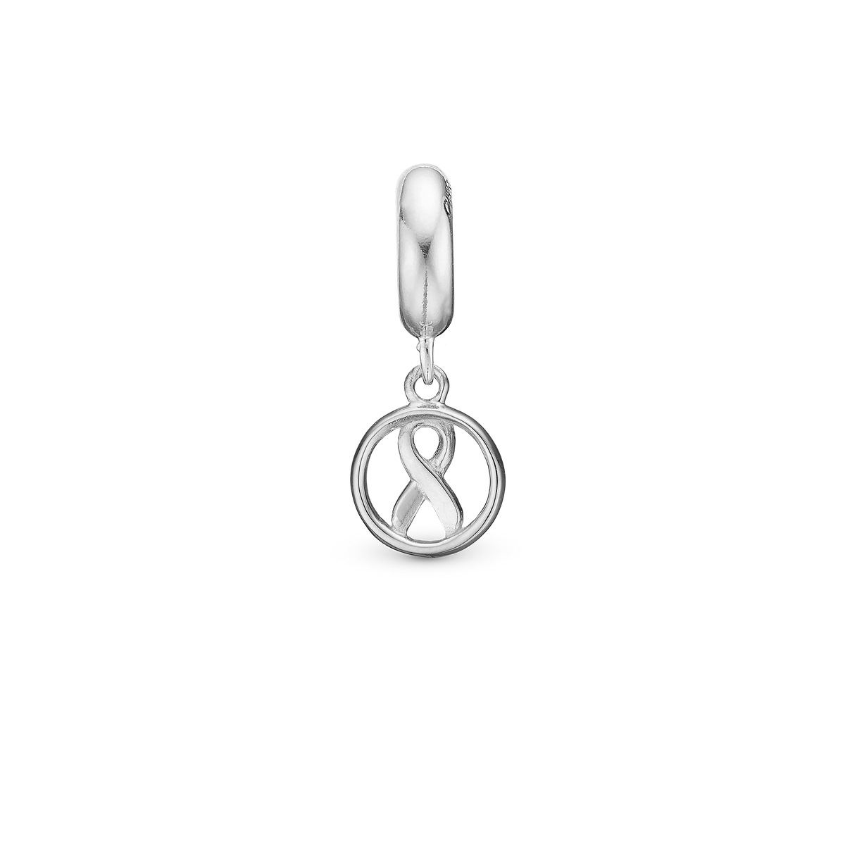 Christina Støt Brysterne 2022 charm 4 mm i sølv – model 623-SB2022-S