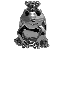 Køb Christina jewelry & watches - Topaz Frog, black ox silver - Modelnr.: 630-B36 hos Guldsmed Smeds