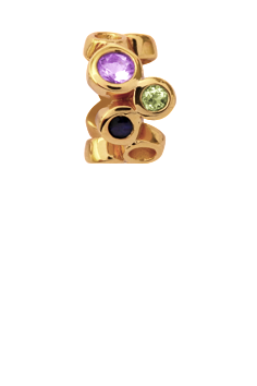 Køb Christina jewelry & watches - Multi Gemstones, gold - Modelnr.: 630-G08Multi hos Guldsmed Smeds
