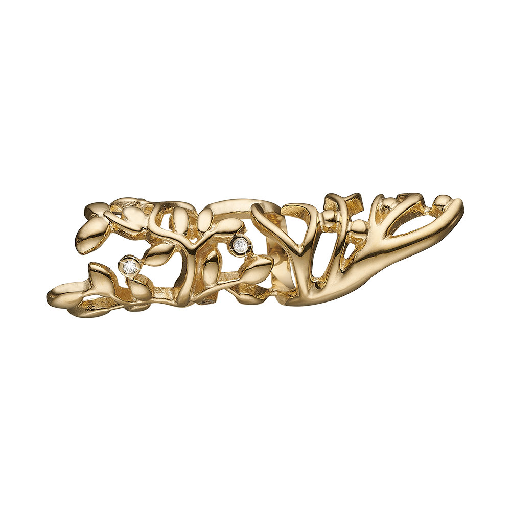 Køb Christina Jewelry & Watches - Tree of Life Twist, goldpl silver - Model: 630-G172 hos Guldsmed Smeds