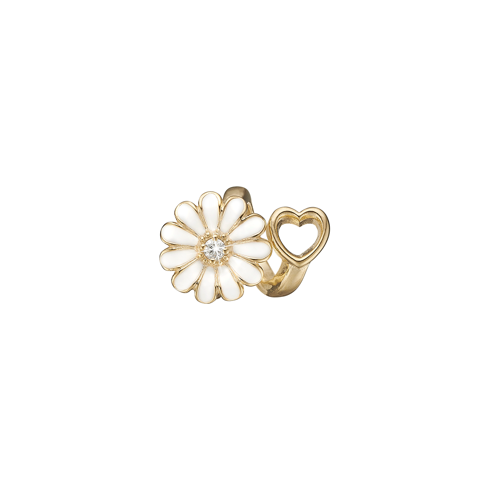 Køb Christina Jewelry & Watches - Marguerite Heart Labgrown diamond goldpl - Model: 630-G184 hos Guldsmed Smeds
