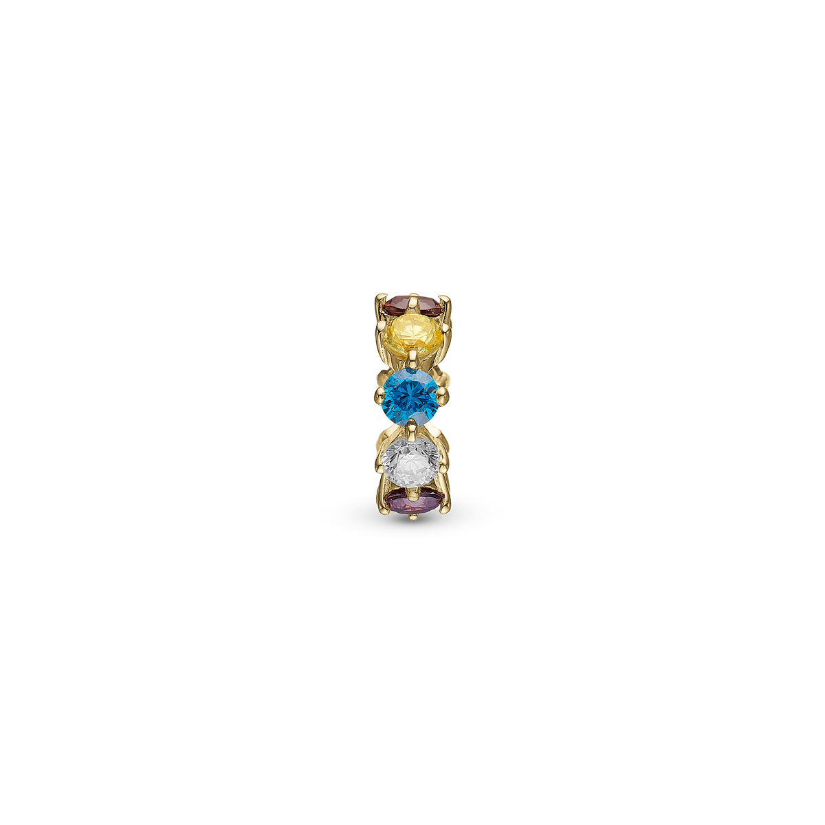 Christina Rainbow charm i forgyldt sølv – model 630-G246