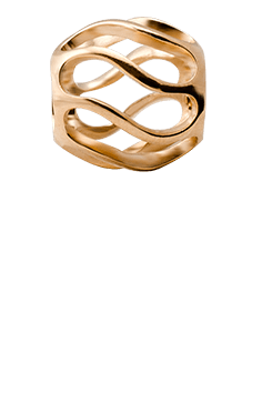 Køb Christina jewelry & watches - Twist  goldpl - Modelnr.: 630-g28 hos Guldsmed Smeds