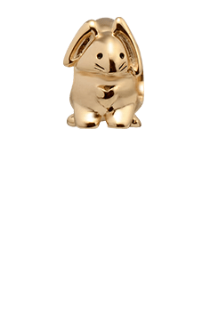 Køb Christina Jewelry & Watches - Bunny, forgyldt sølv- modelnr.: 630-G46 hos Guldsmed Smeds
