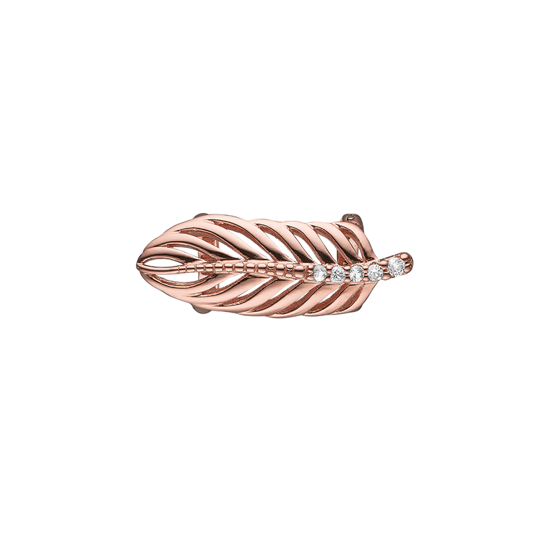 Køb Christina Jewelry & Watches - Topaz Feather, rose goldpl silver - Model: 630-R102 hos Guldsmed Smeds