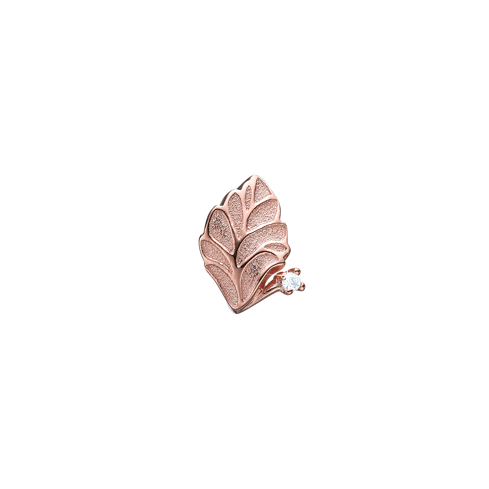 Køb Christina Jewelry & Watches - Topaz Leaf, rose goldpl silver - Model: 630-R125 hos Guldsmed Smeds