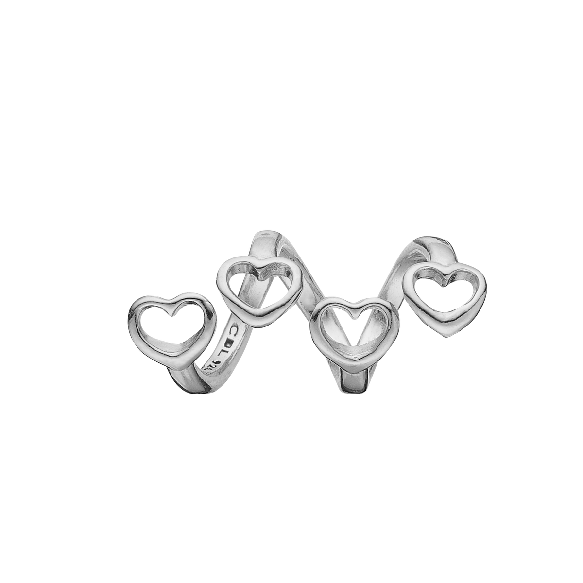 Køb Christina jewelry & watches - Family Hearts, silver - Modelnr.: 630-S91 hos Guldsmed Smeds
