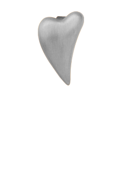 Køb Christina jewelry & watches - Brushed Heart, silver - Modelnr.: 650-S01 hos Guldsmed Smeds