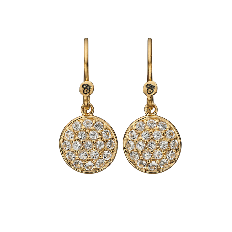 Køb Christina Jewelry & Watches - My Stars, ear rings, goldpl silver - Model: 670-G27 hos Guldsmed Smeds