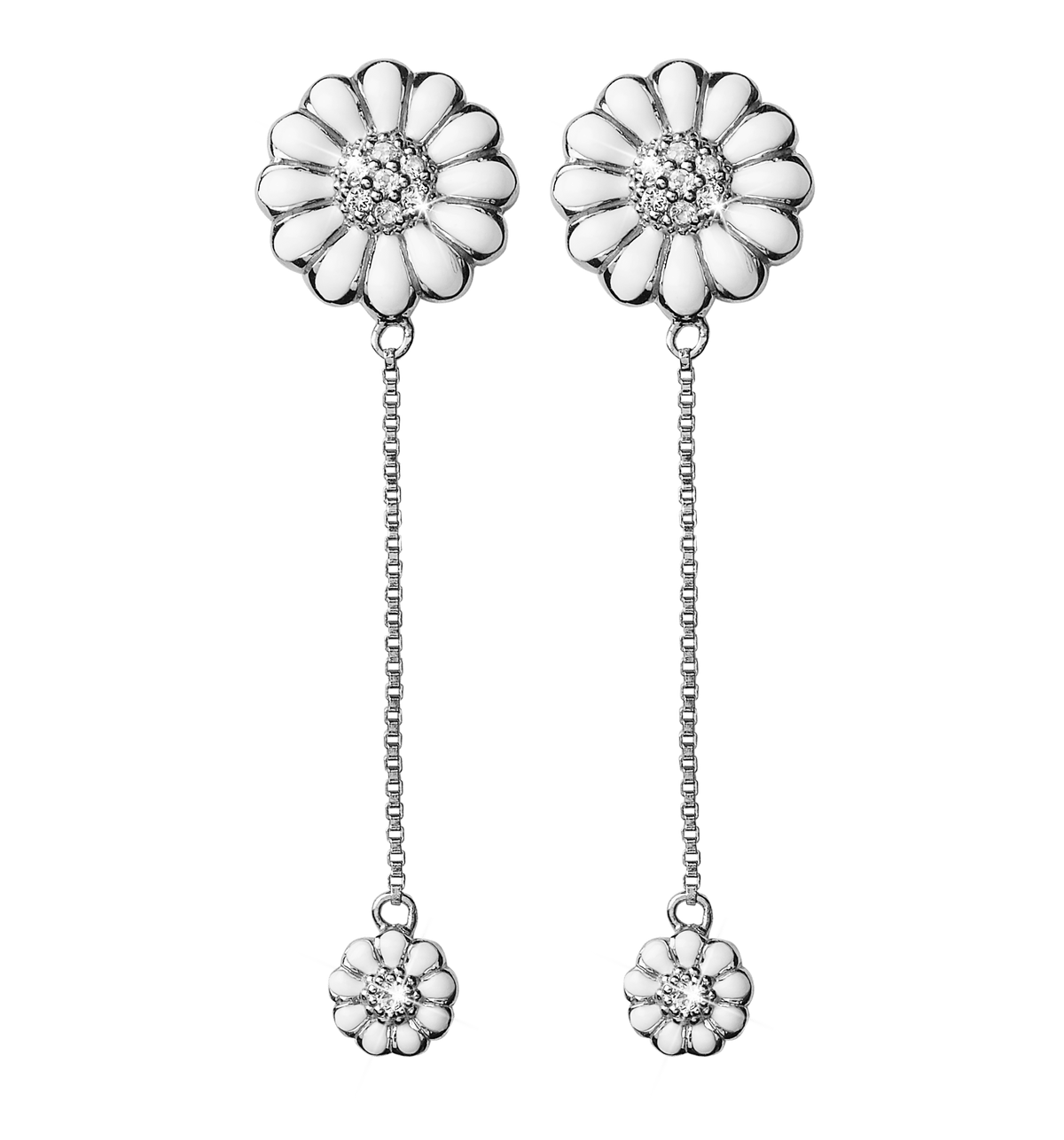 Køb Christina jewelry & watches - 12 mm Big Flying Marguerites, sølv - Modelnr.: 670-S06 hos Guldsmed Smeds