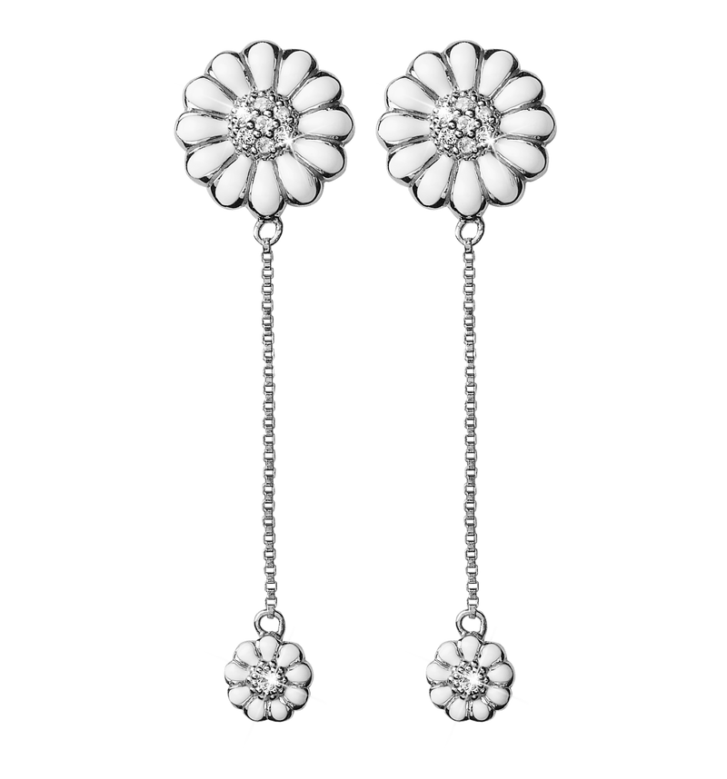 Køb Christina jewelry & watches - 12 mm Big Flying Marguerites, sølv - Modelnr.: 670-S06 hos Guldsmed Smeds