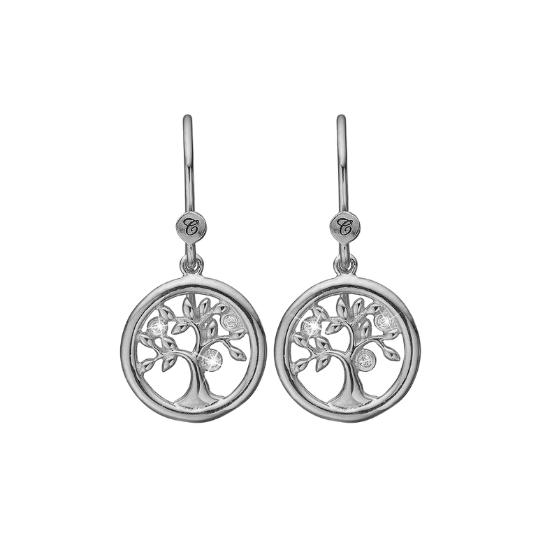 Køb Christina Jewelry & Watches - Tree of Life, ear rings, silver - Model: 670-S21 hos Guldsmed Smeds