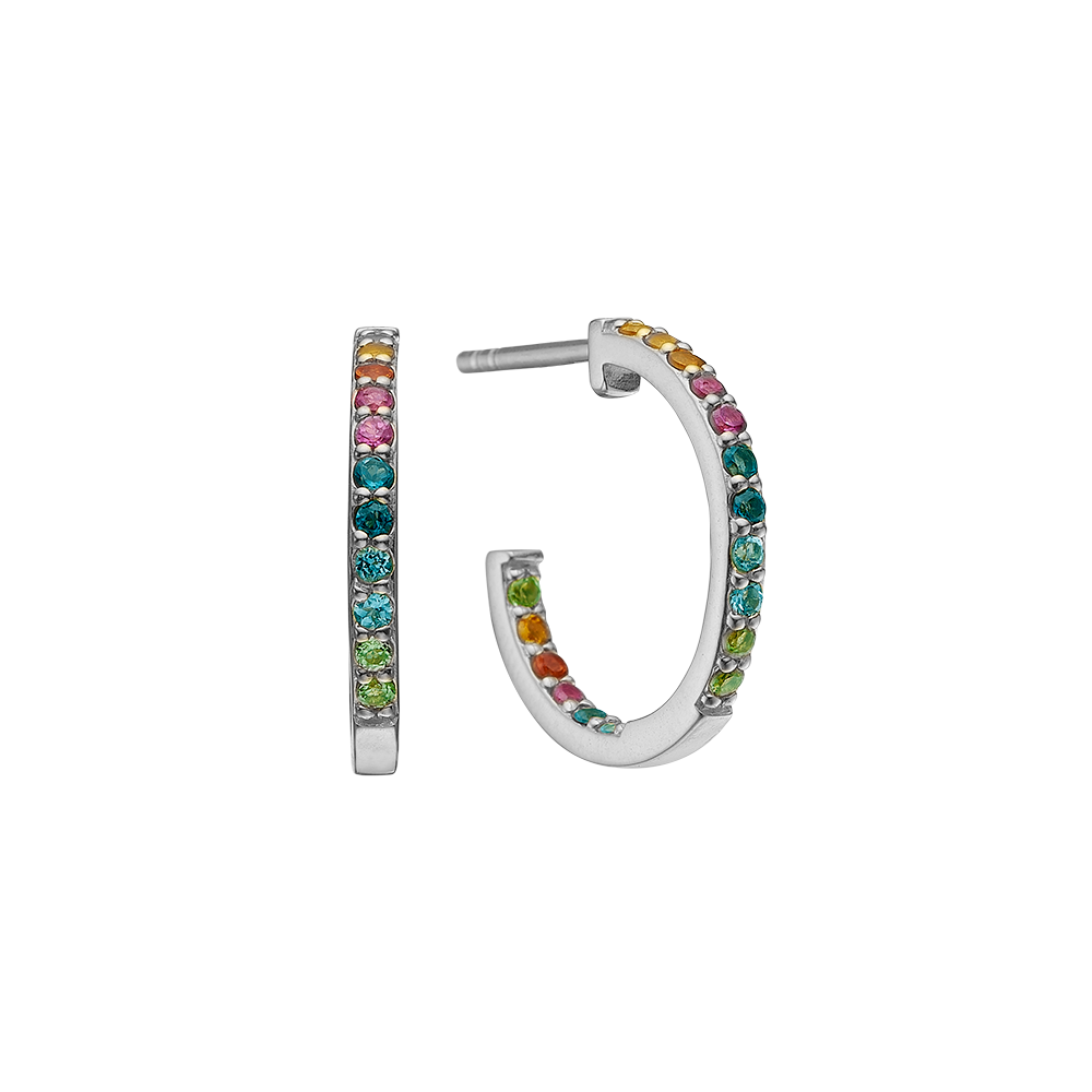 Køb Christina jewelry & watches - World Goals, ørering, sølv - Modelnr: 670-S39 hos Guldsmed Smeds