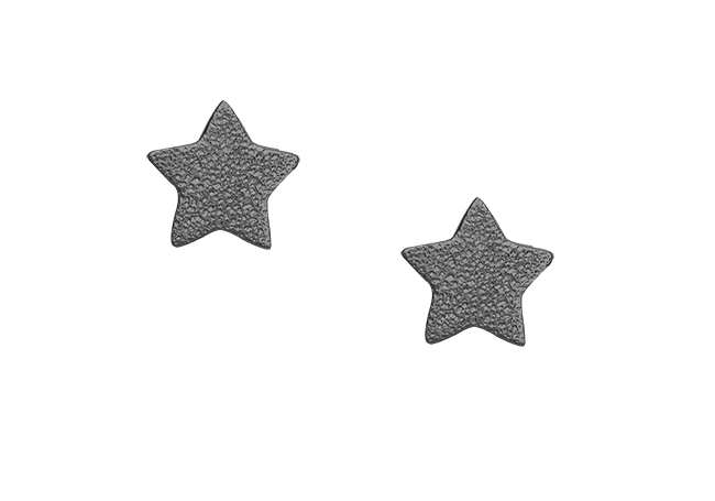 Køb Christina jewelry & watches - Sparkling Stars, studs, black ruth - Modelnr.: 671-B04 hos Guldsmed Smeds