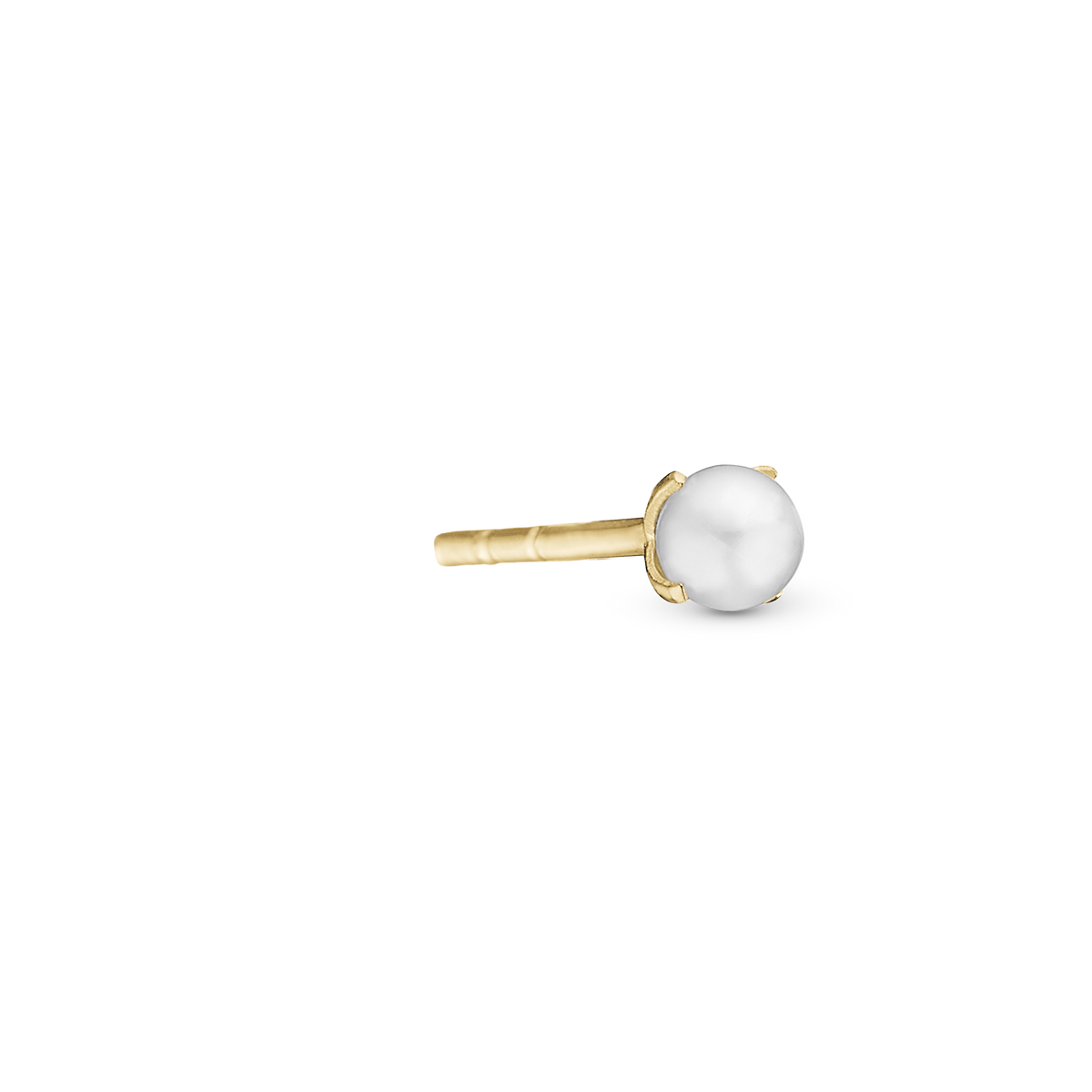 Christina Perle ørestikker i forgyldt sølv – model 671-G114PEARL – billede 2