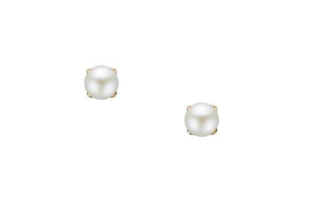 Køb Christina Collect Øreringe - Pearls, studs, goldpl silver - Modelnr: 671-G21 hos Guldsmed Smeds