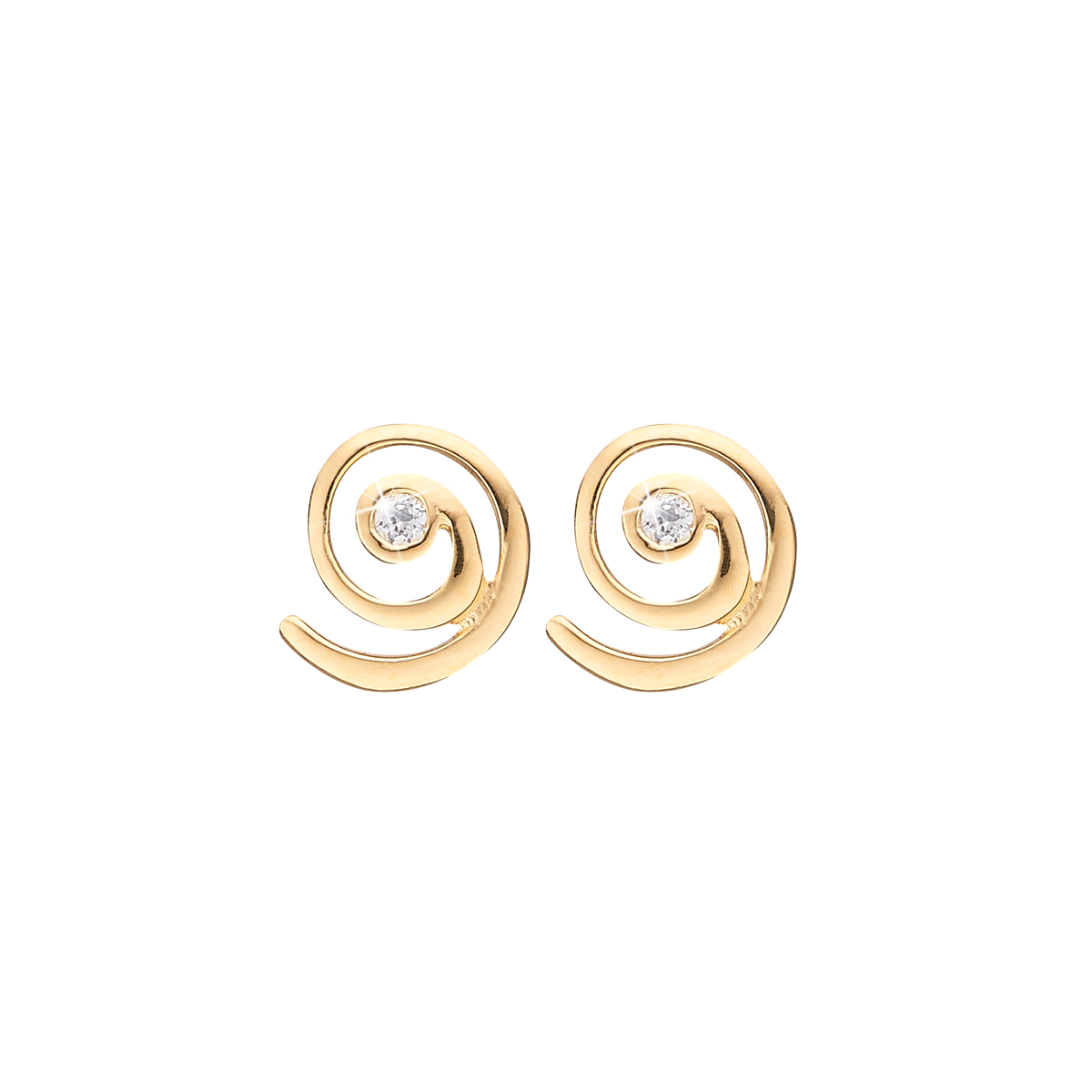 Køb Christina jewelry & watches - Energy, Studs, goldpl silver - Modelnr.: 671-G31 hos Guldsmed Smeds