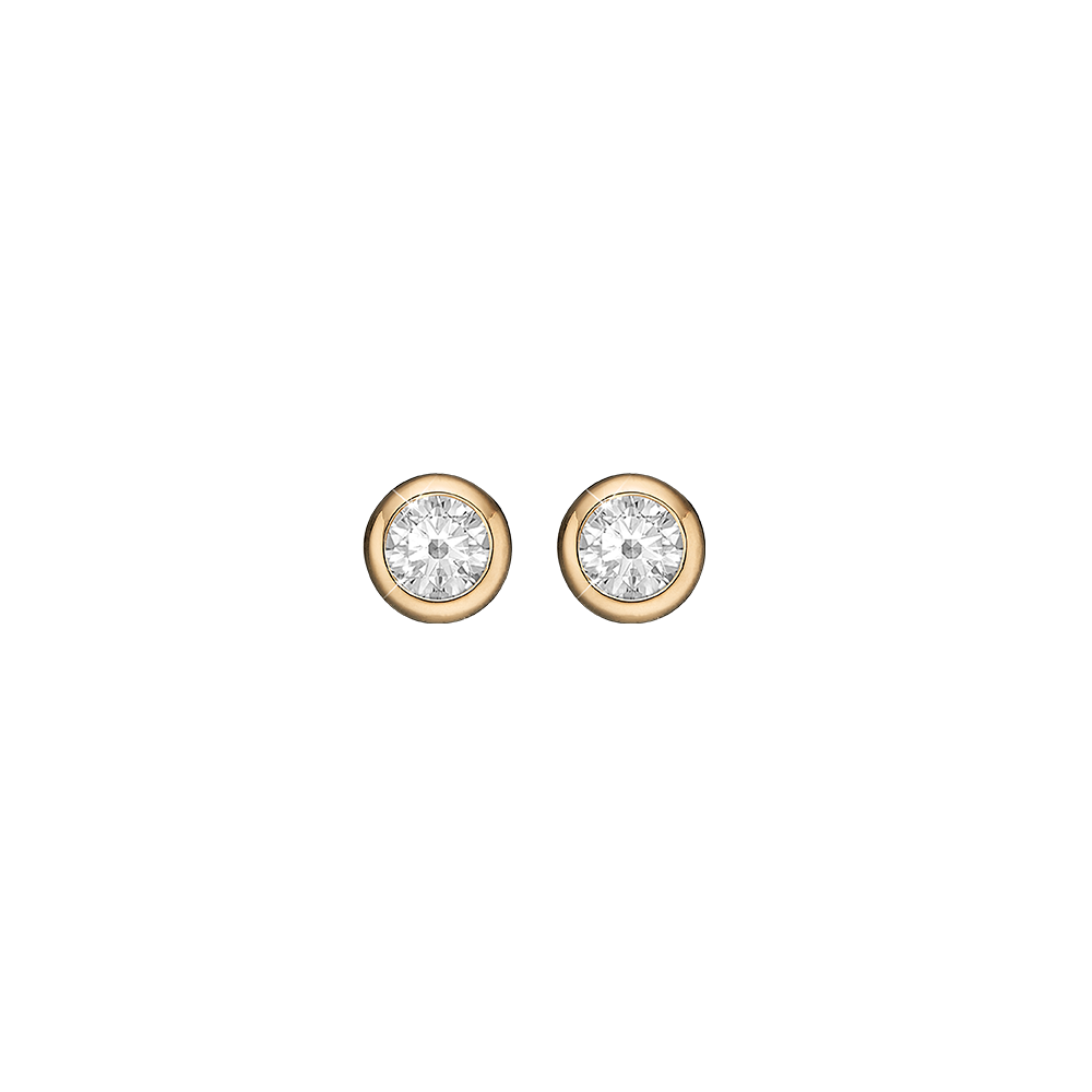 Køb Christina jewelry & watches - Snow Balls, gold plated silver studs - Modelnr.: 671-G45 hos Guldsmed Smeds