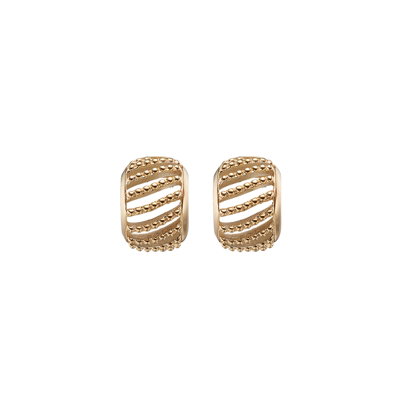 Køb Christina Jewelry & Watches - Ørering,  Dotted Line, ørering, forgyldt sølv - Modelnr.: 671-G48 hos Guldsmed Smeds