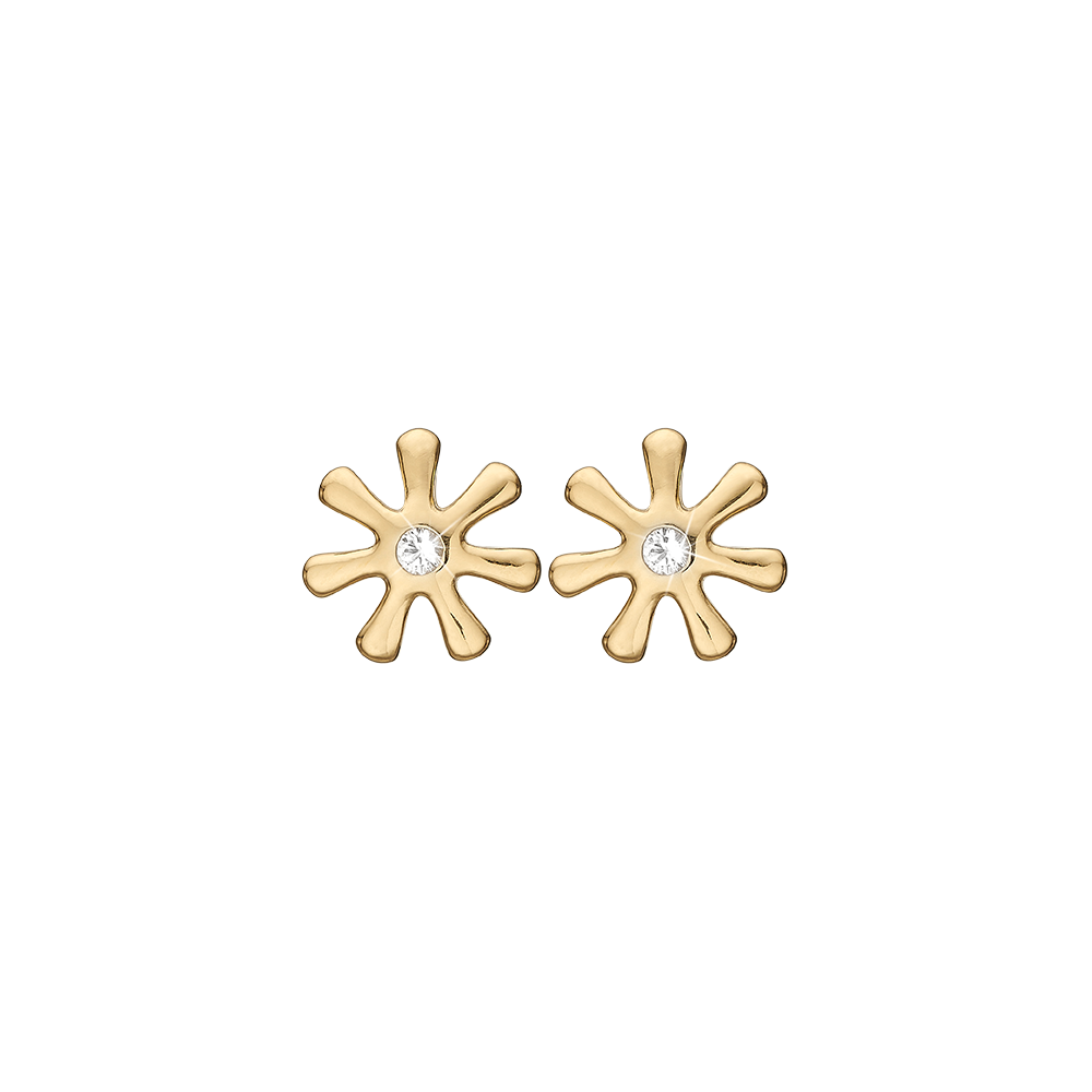 Køb Christina Jewelry & Watches - Wisdom, studs, goldpl silver - Model: 671-G73 hos Guldsmed Smeds