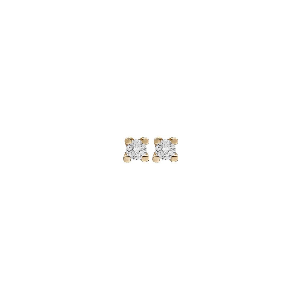 Køb Christina Jewelry & Watches - Labgrown diamond 0,03ct studs, goldpl si - Model: 671-G76 hos Guldsmed Smeds