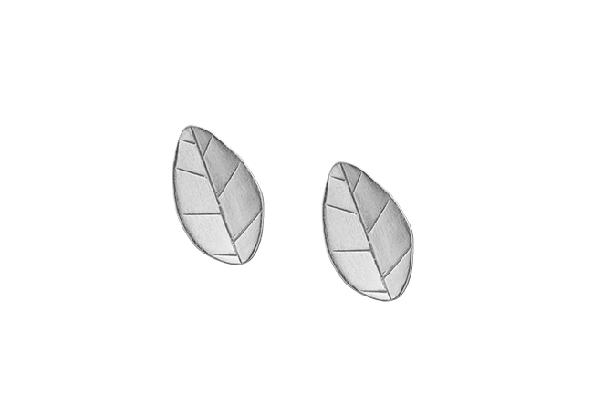 Køb Christina jewelry & watches - Leafs studs, silver - Modelnr.: 671-S01 hos Guldsmed Smeds