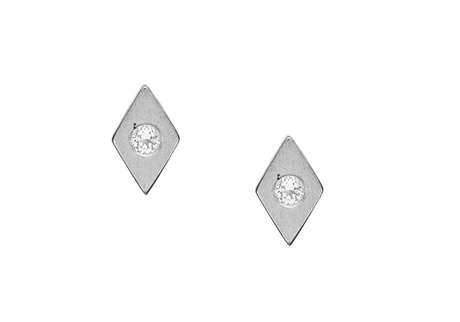 Køb Christina jewelry & watches - Topaz Kites, studs, silver - Modelnr.: 671-S19 hos Guldsmed Smeds
