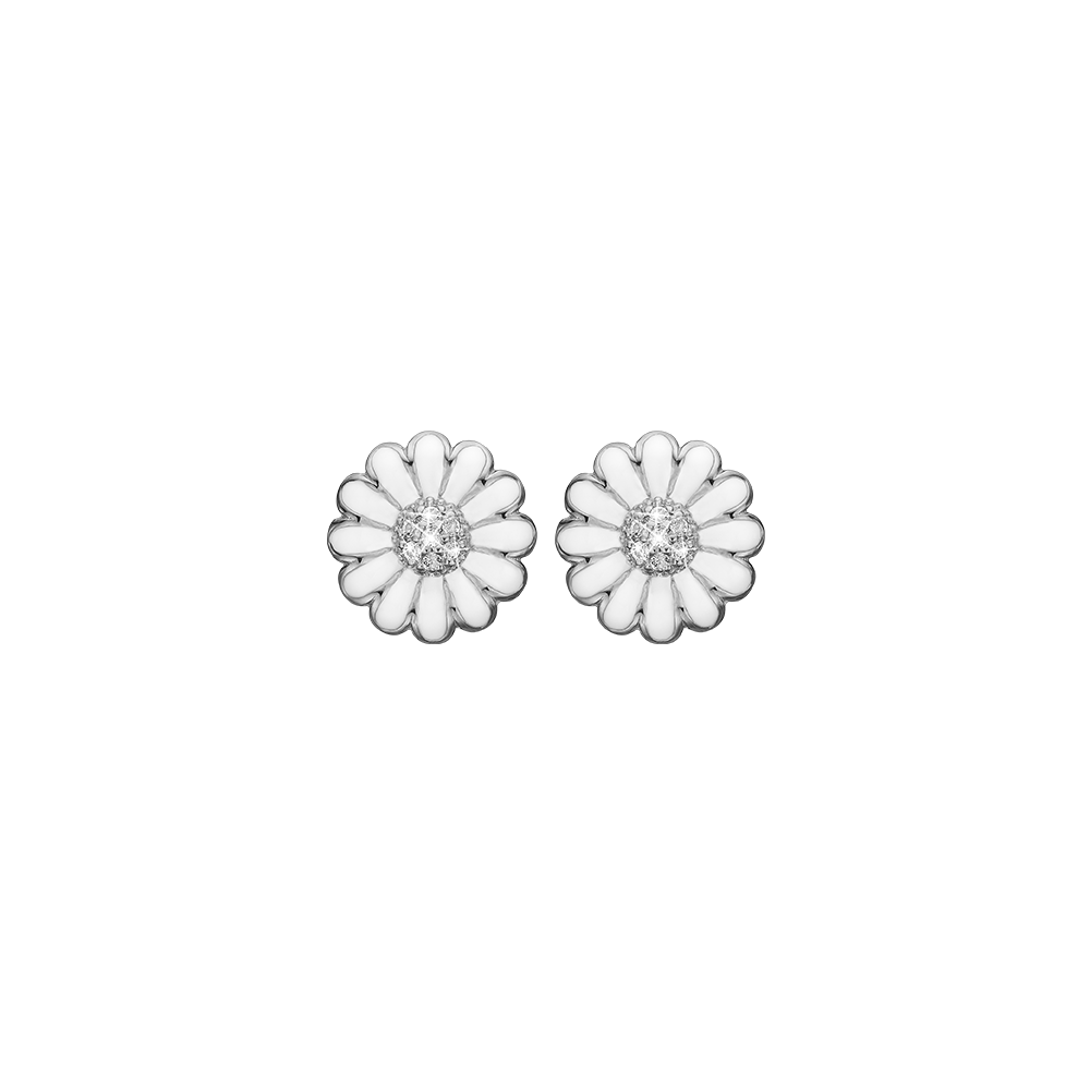 Køb Christina jewelry & watches - Topaz Marguerites, studs, silver - Modelnr.: 671-S37 hos Guldsmed Smeds