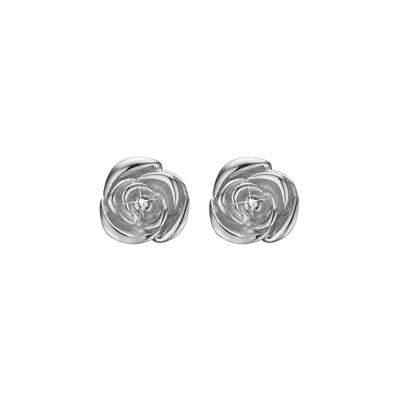 Køb Christina Jewelry & Watches - Ørering,  Roses of Love, ørering, sølv - Modelnr.: 671-S50 hos Guldsmed Smeds