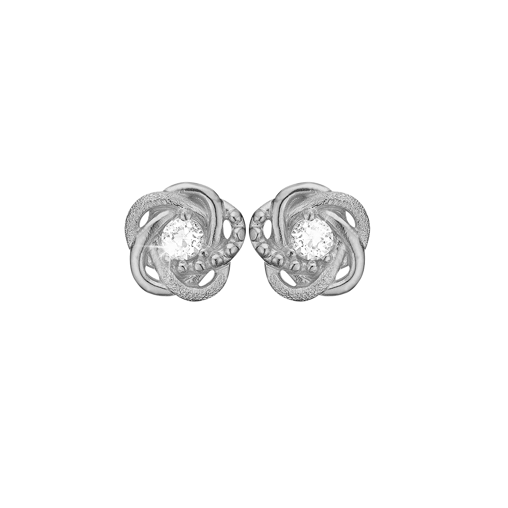 Køb Christina Jewelry & Watches - Knot, studs, silver - Model: 671-S63 hos Guldsmed Smeds
