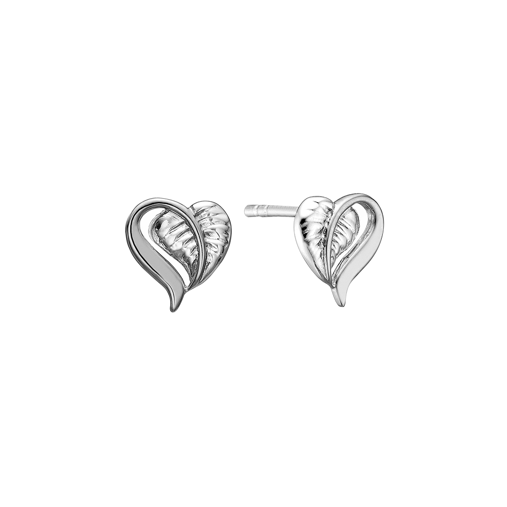 Køb Christina jewelry & watches - Leaf of Love, ørestik, sølv - Modelnr: 671-S86 hos Guldsmed Smeds