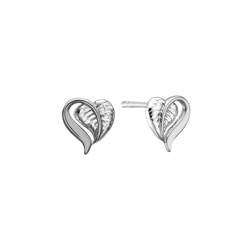 Køb Christina jewelry & watches - Leaf of Love, ørestik, sølv - Modelnr: 671-S86 hos Guldsmed Smeds