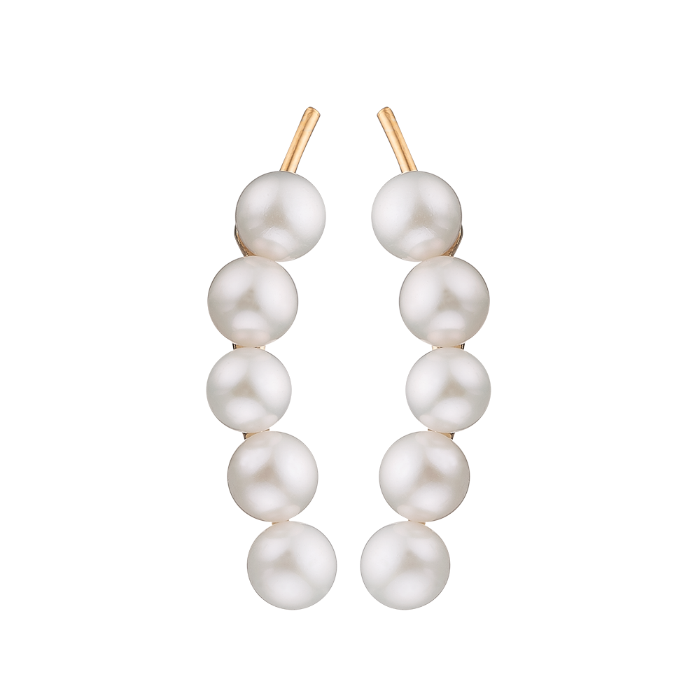 Køb Christina jewelry & watches - Pearls, crawler, forgyldt sølv - Modelnr.: 672-G02 hos Guldsmed Smeds