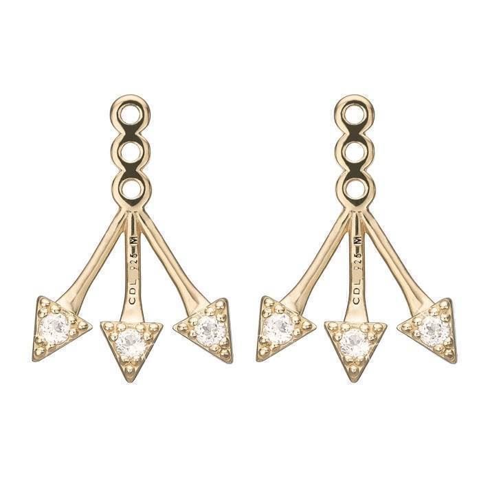 Køb Christina jewelry & watches - Icicles Add On's gold plated silver - Modelnr.: 673-G09 hos Guldsmed Smeds