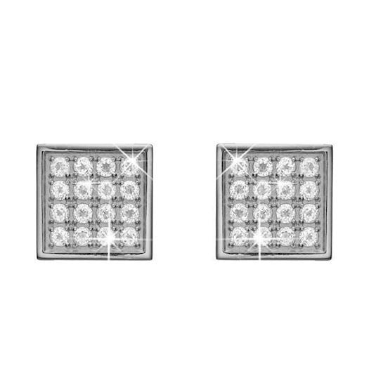 Køb Christina Jewelry & Watches - Square Topaz Balance Clips, sølv - Modelnr.: 674-S03 hos Guldsmed Smeds