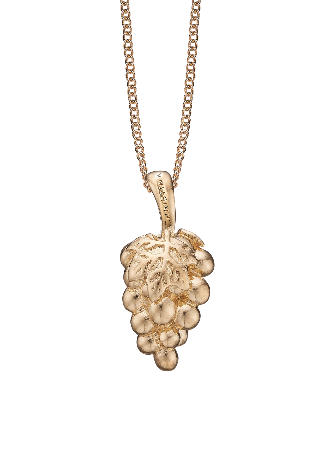 Køb Christina jewelry - Grapes vedhæng uden kæde, forgyldt sølv - Model: 680-G08 hos Guldsmed Smeds